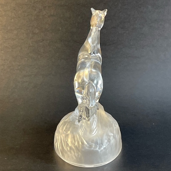 Crystal D’Arques Horse Figurine Clear Glass - Picture 10 of 14